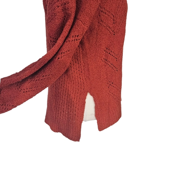 NWT Cupcakes And Cashmere Burnt Orange Pullover Loose Fit Maj Sweater - Picture 8 of 13